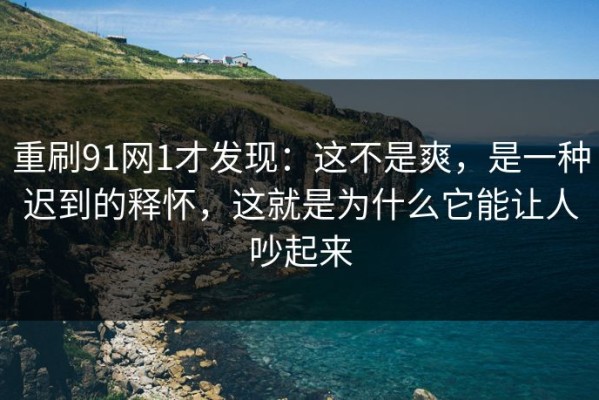 重刷91网1才发现：这不是爽，是一种迟到的释怀，这就是为什么它能让人吵起来